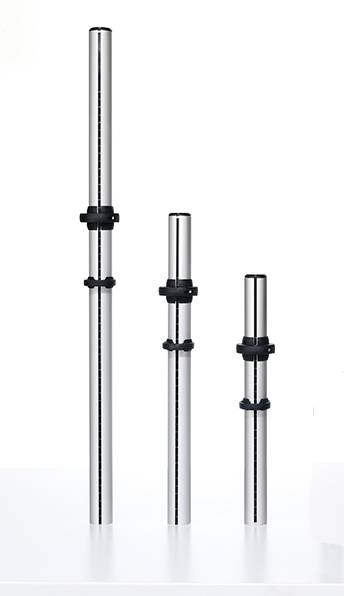 CBS Quad Post Befestigungssäule 400 mm (silber)