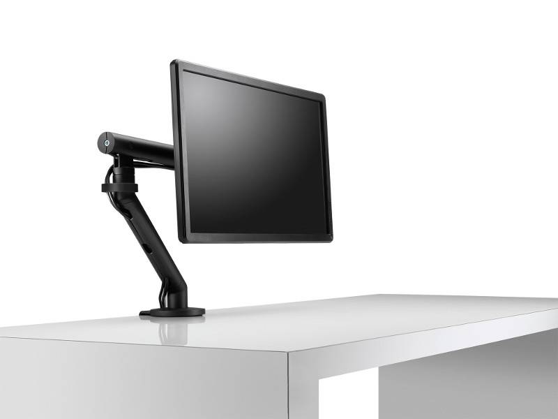 CBS Flo Dynamic Monitorhalter Schreibtisch mit Tischklemme schwarz