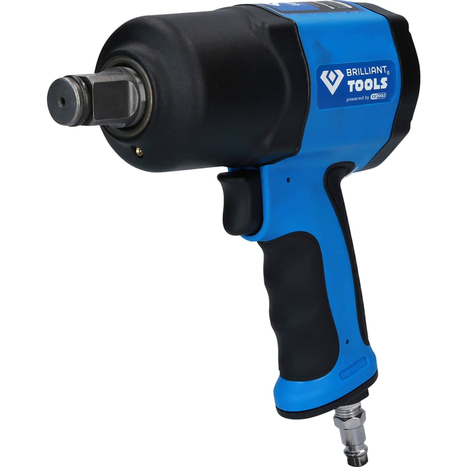 Brilliant Tools BT160200, Schlagschrauber, Pistolengriff, 1230 Nm, 225 mm, 220 mm, 77 mm