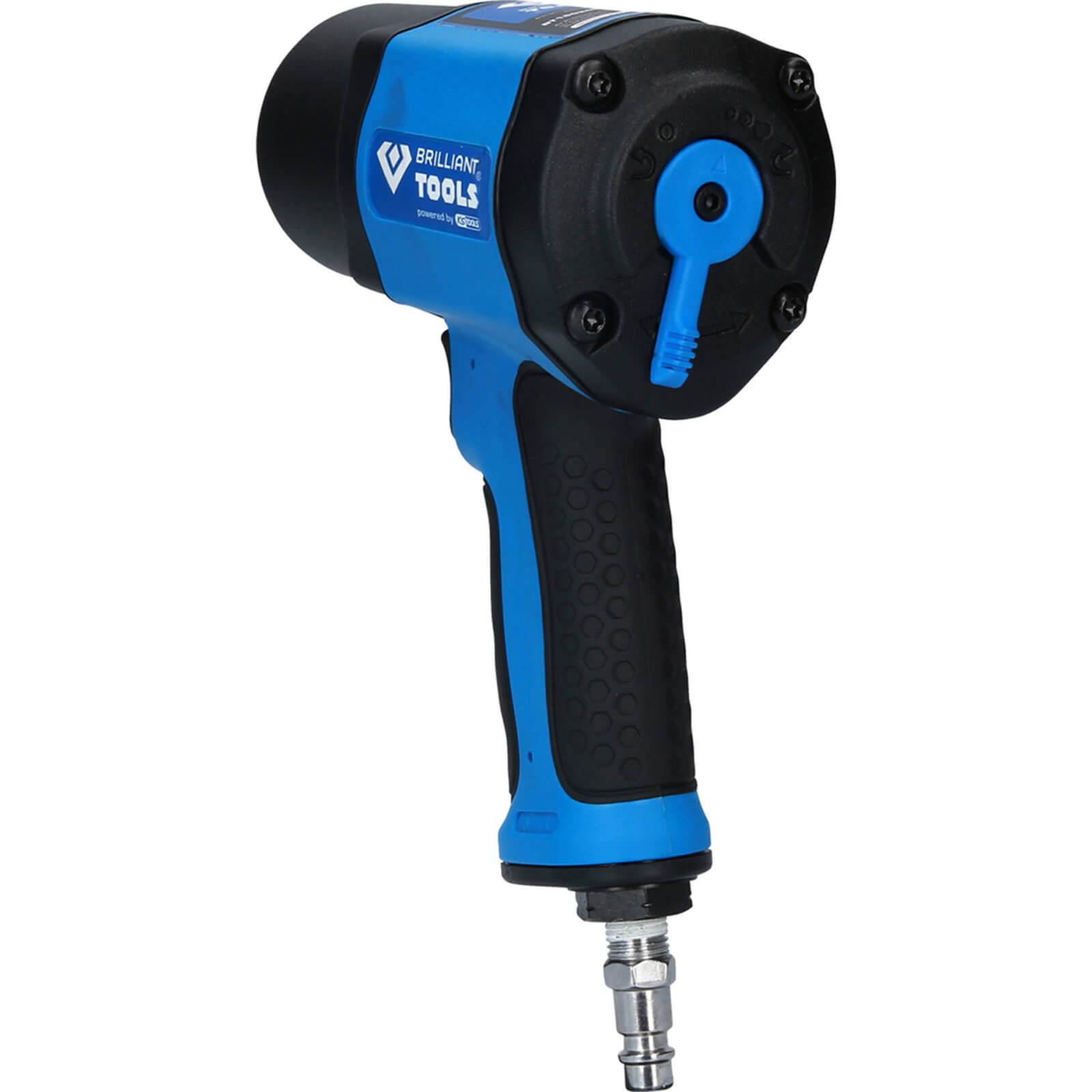 Brilliant Tools BT160200, Schlagschrauber, Pistolengriff, 1230 Nm, 225 mm, 220 mm, 77 mm