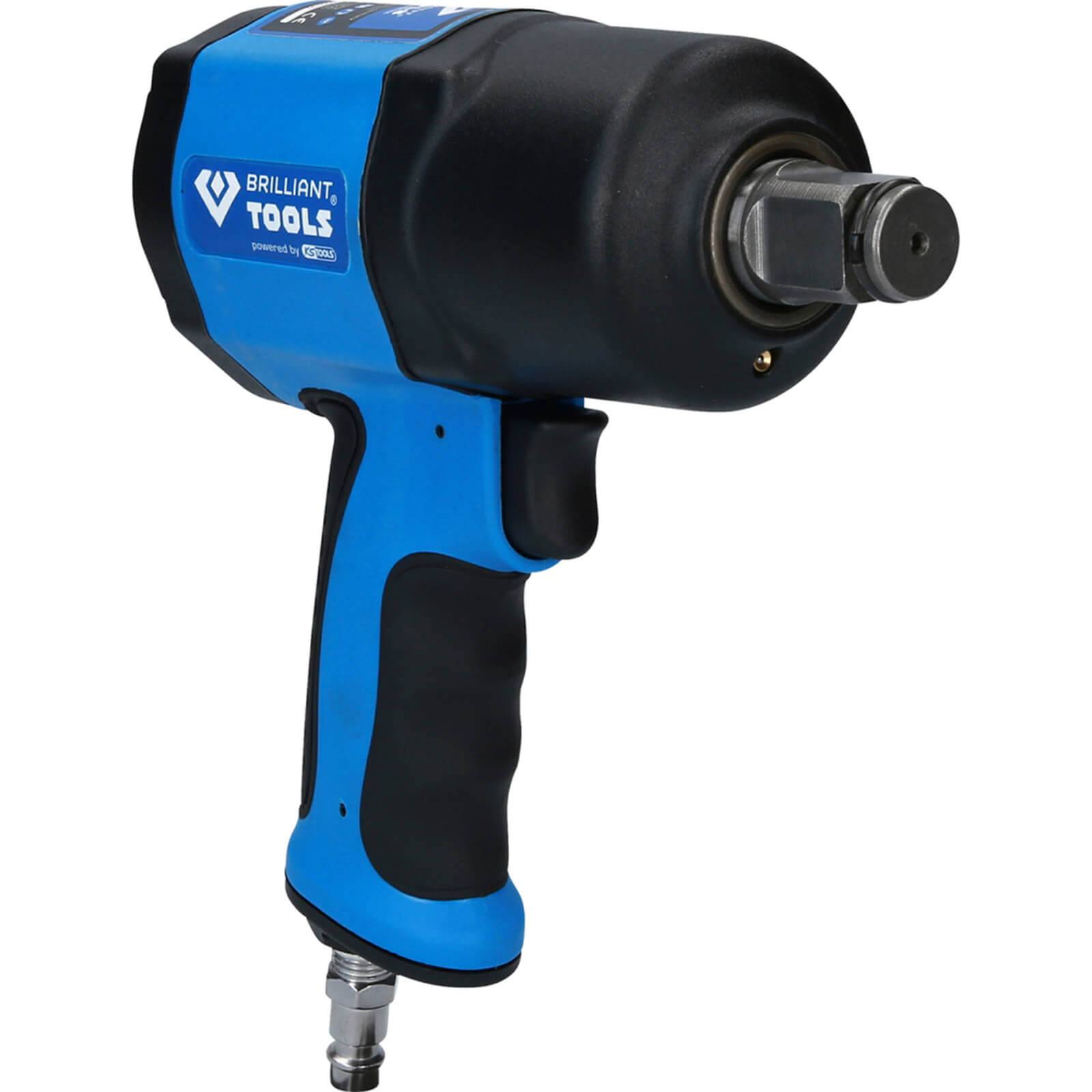 Brilliant Tools BT160200, Schlagschrauber, Pistolengriff, 1230 Nm, 225 mm, 220 mm, 77 mm