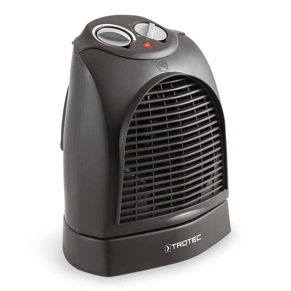 TROTEC Heizlüfter TFH 22 E Heizer Elektroheizer 2000W Thermostatgesteuert