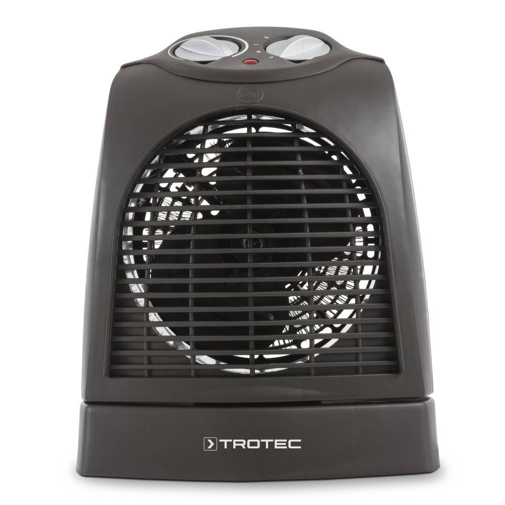 TROTEC Heizlüfter TFH 22 E Heizer Elektroheizer 2000W Thermostatgesteuert