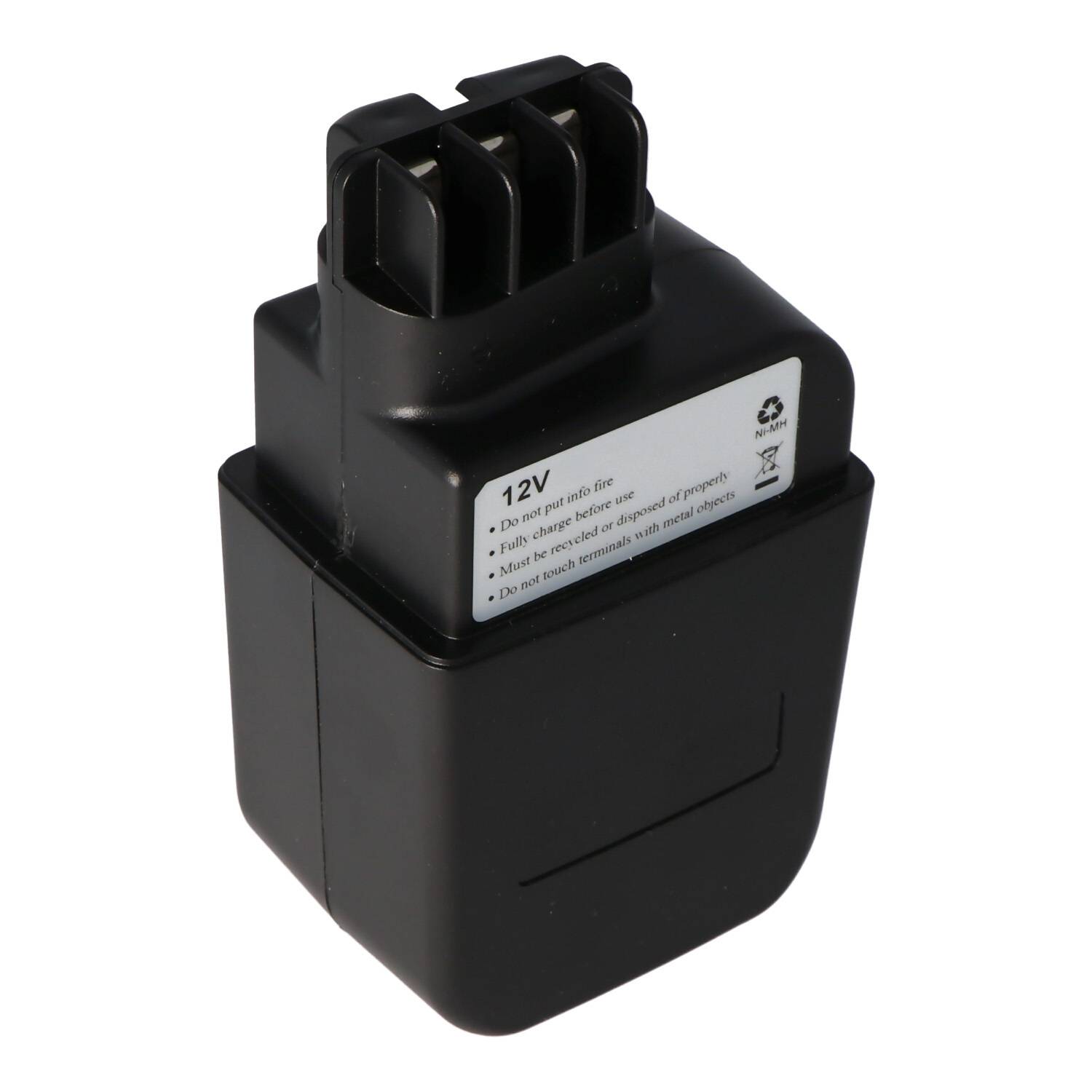 Akku passend für Metabo 6.30071, 6.31723, 12V, 3,0Ah NiMH