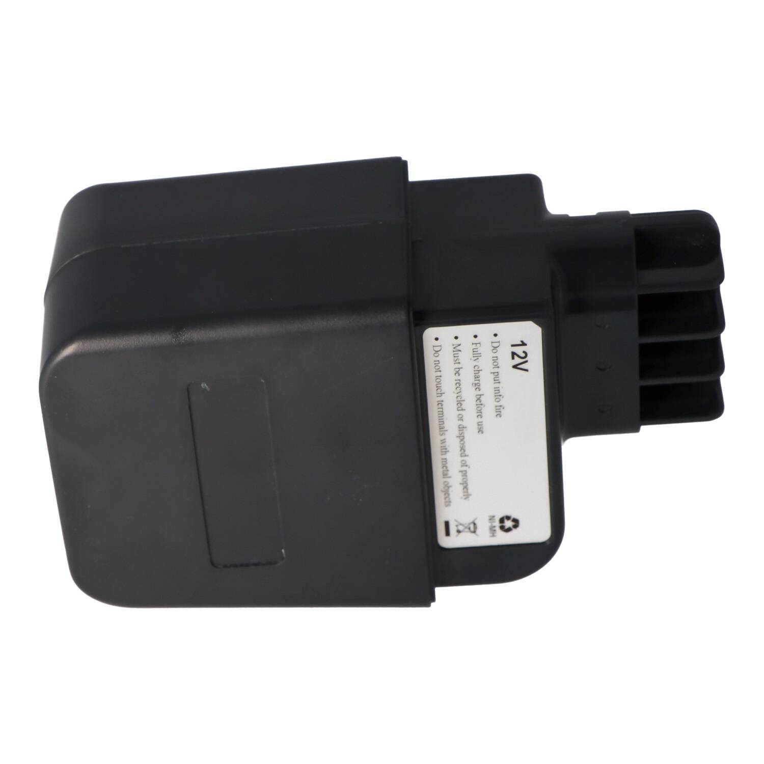 AccuCell Akku passend für Metabo 6.30071.00 Stift kontakt NiMH Akku 2,0Ah