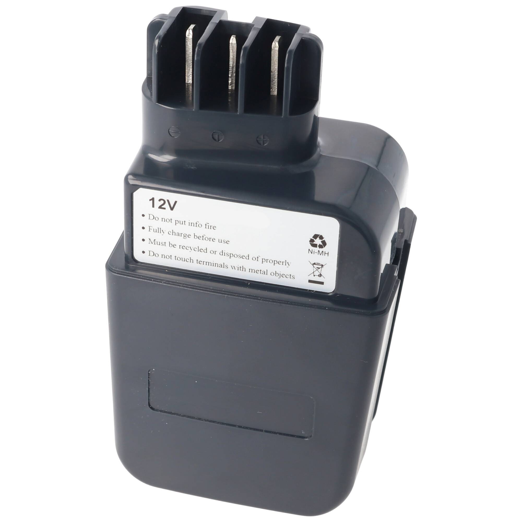 AccuCell Akku passend für Metabo 6.30071.00 Akku mit Stiftkontakten, keine Flachkontakte