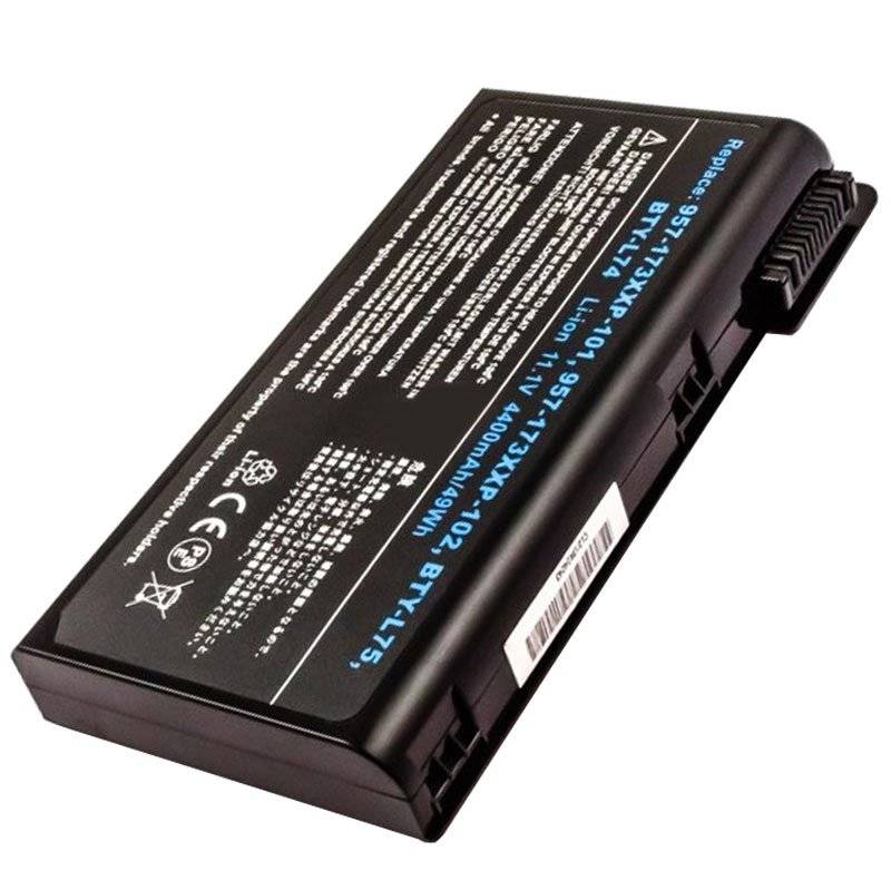 Akku passend für MSI 957-173XXP-101, -102, BTY-L74, BTY-L75, 4400mAh