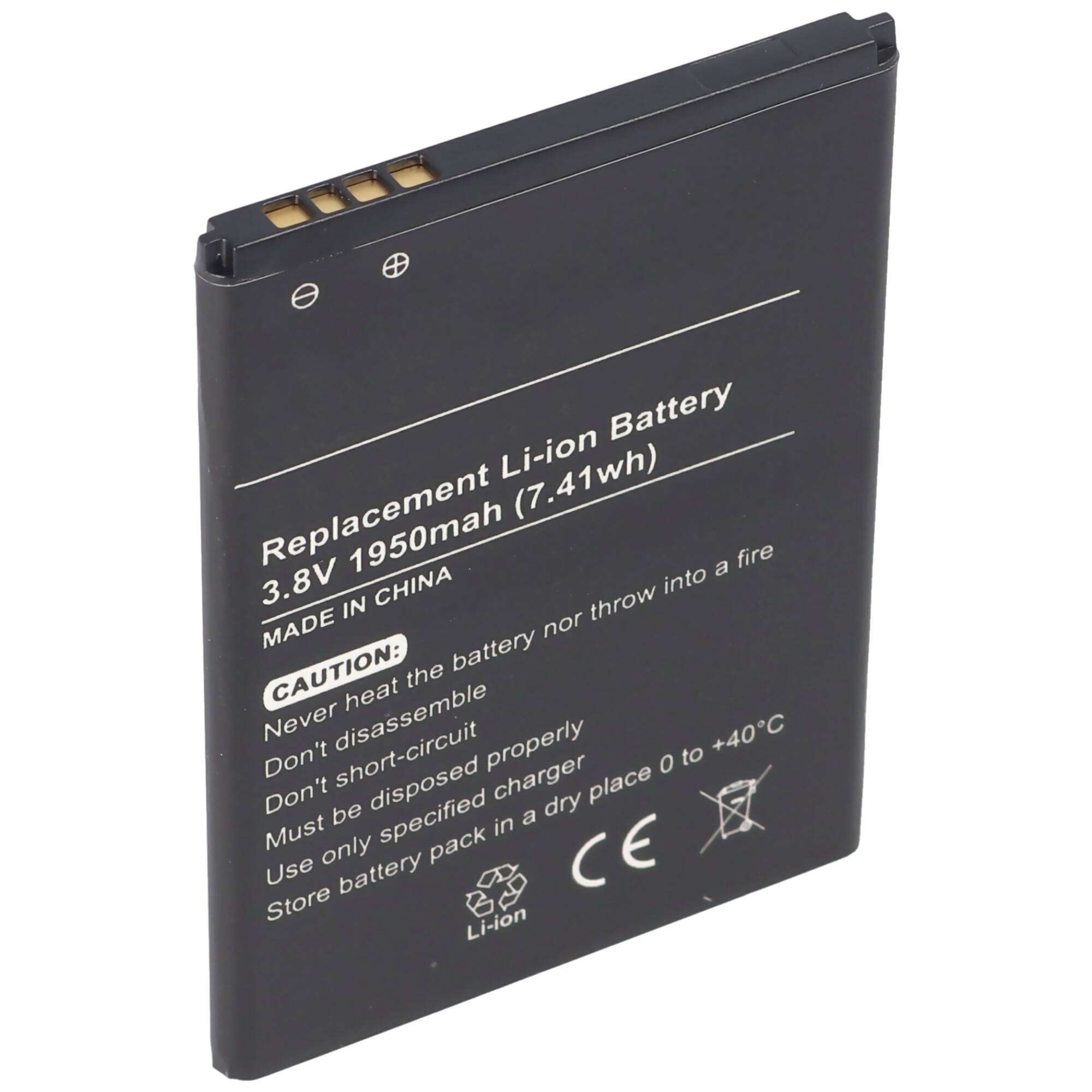Akku passend für den Alcatel TLI020F7 Akku One Touch 4 5.0, One Touch Pixi 4 (5), One Touch Pixi 4 5, OT-5045, OT-5045A,