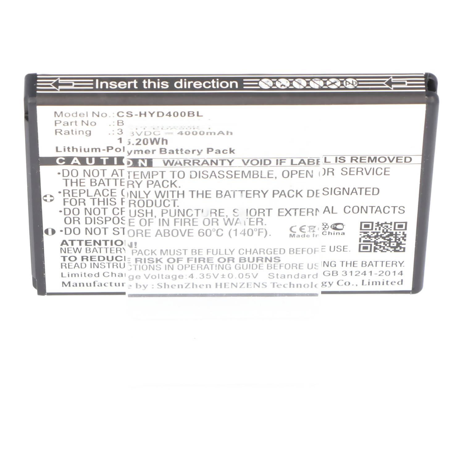 Akku passend für Honeywell Scanpal EDA50K, BAT-EDA50 BATT-EDA40-1 BATT-EDA50K-1, 1ICP8/50/68, GB31241