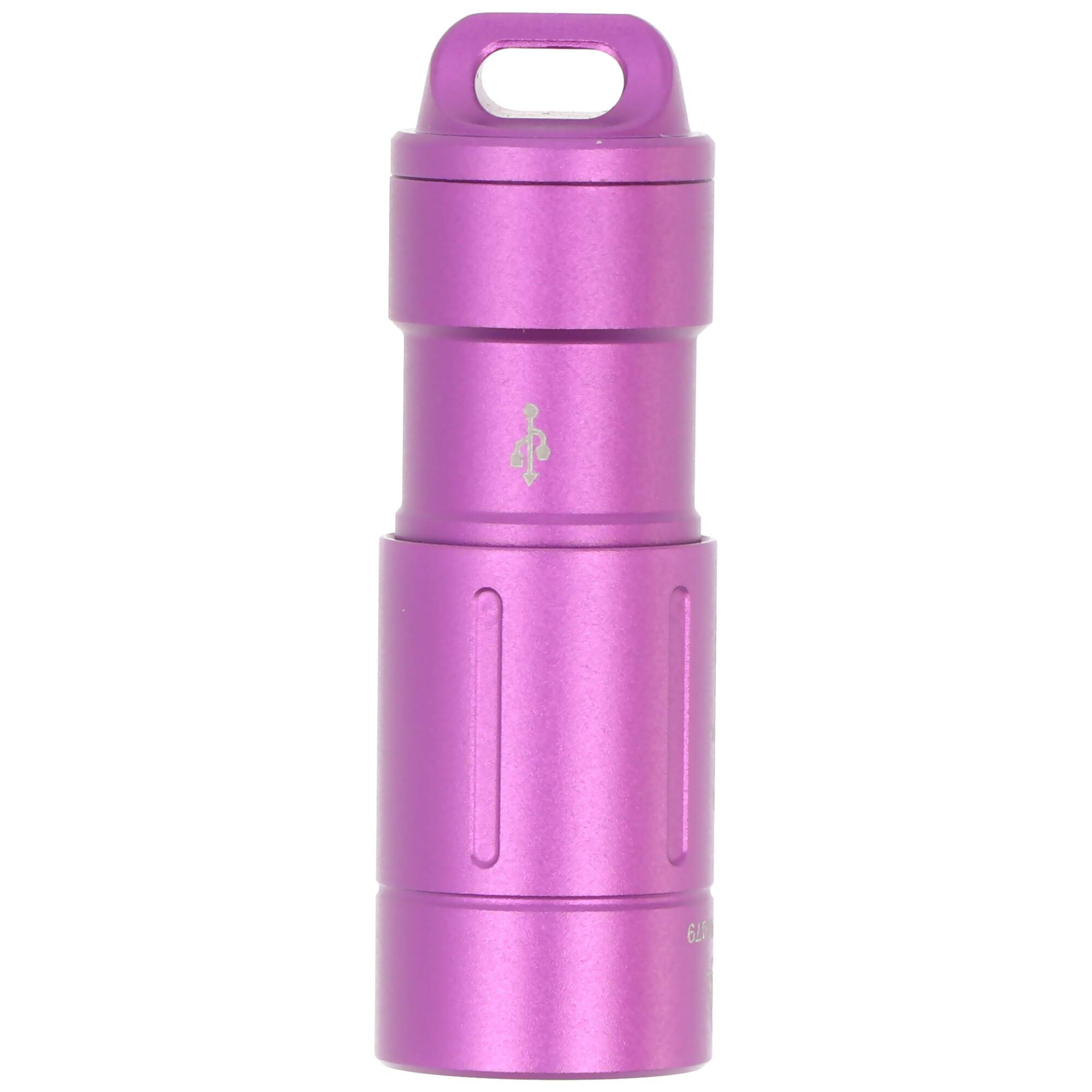 Fenix UC02 LED schlüsselbundleuchte lila mit Li-Ion Akku