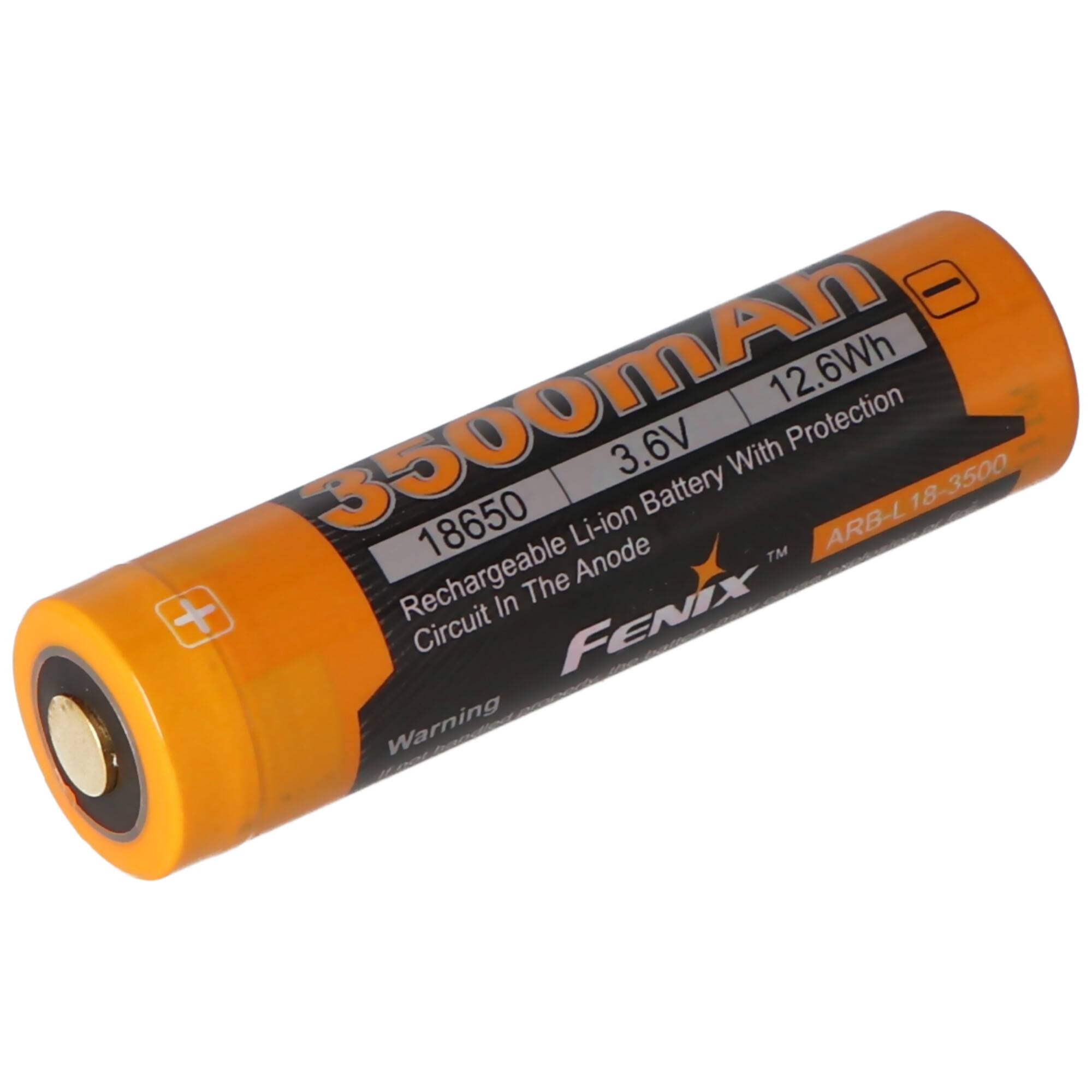 Fenix ARB-L18-3500 Li-Ion Akku 18650, 3500mAh Kapazität geschützt