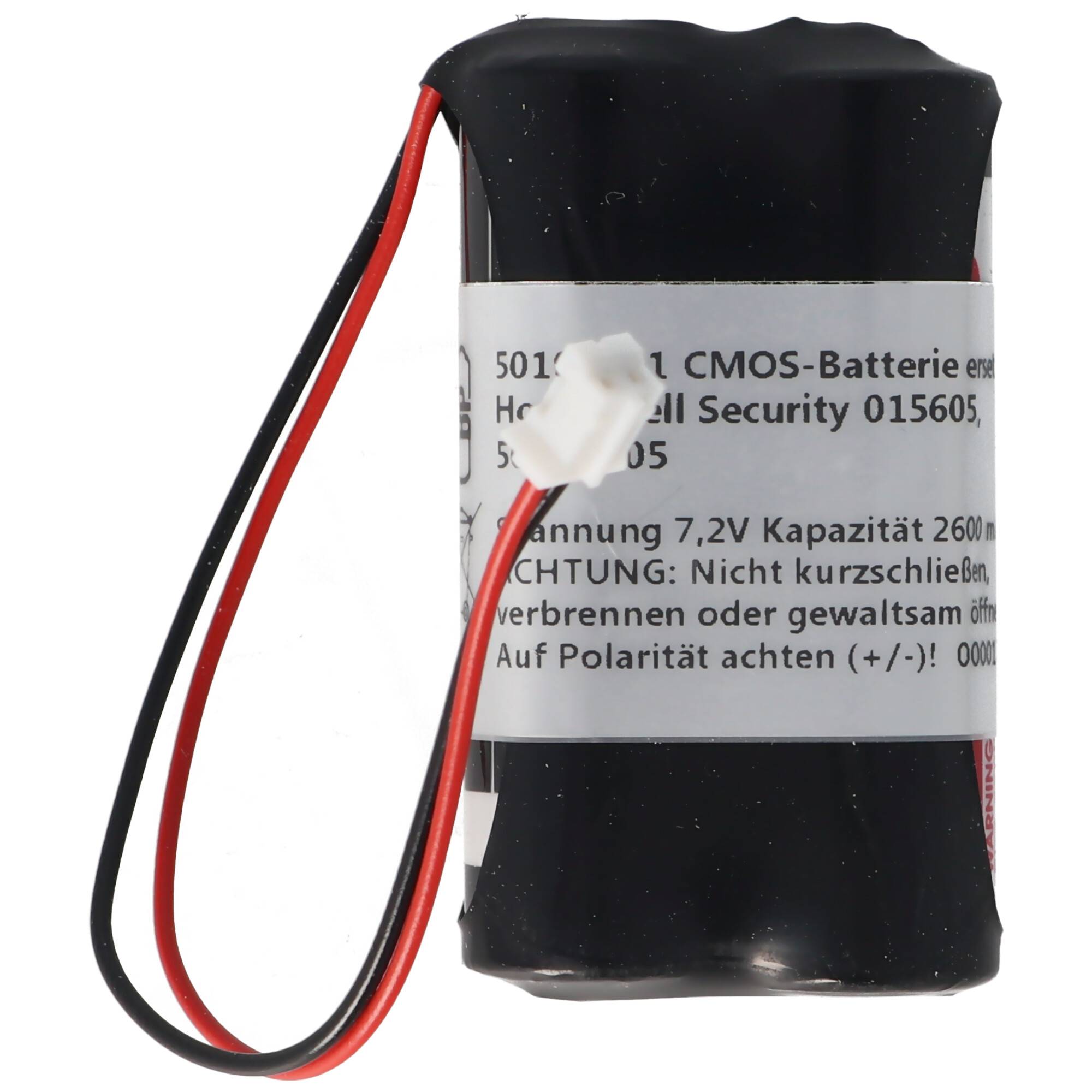 Speicherbatterie 7,2V ersetzt Honeywell Security 015605, 50015605 2600mAh
