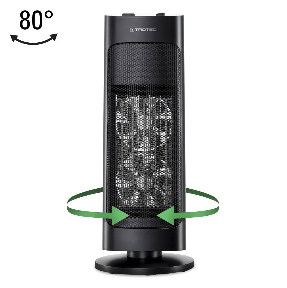 TROTEC Keramik-Heizlüfter TFC 20 E mit 2000 W Elektroheizer Heizung heizen Heizer