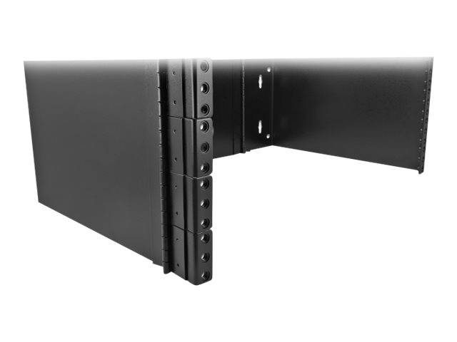 Delock - Schrank Netzwerkschrank - geeignet für Wandmontage - Schwarz - 4U - 48.3 cm (19")