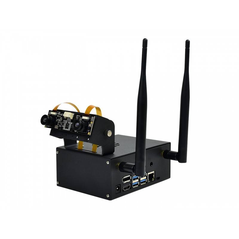 WaveShare Metal Case (C) Camera Holder Internal Fan Design for Jetson Nano (B01) 17855