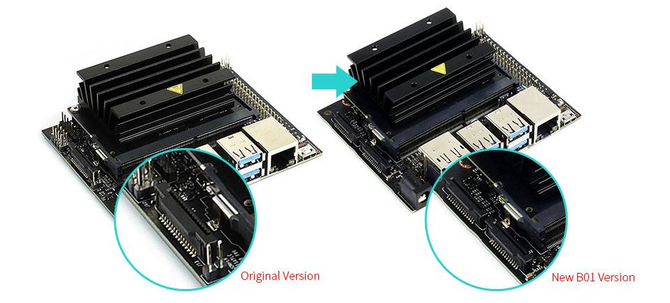 WaveShare Metal Case (C) Camera Holder Internal Fan Design for Jetson Nano (B01) 17855