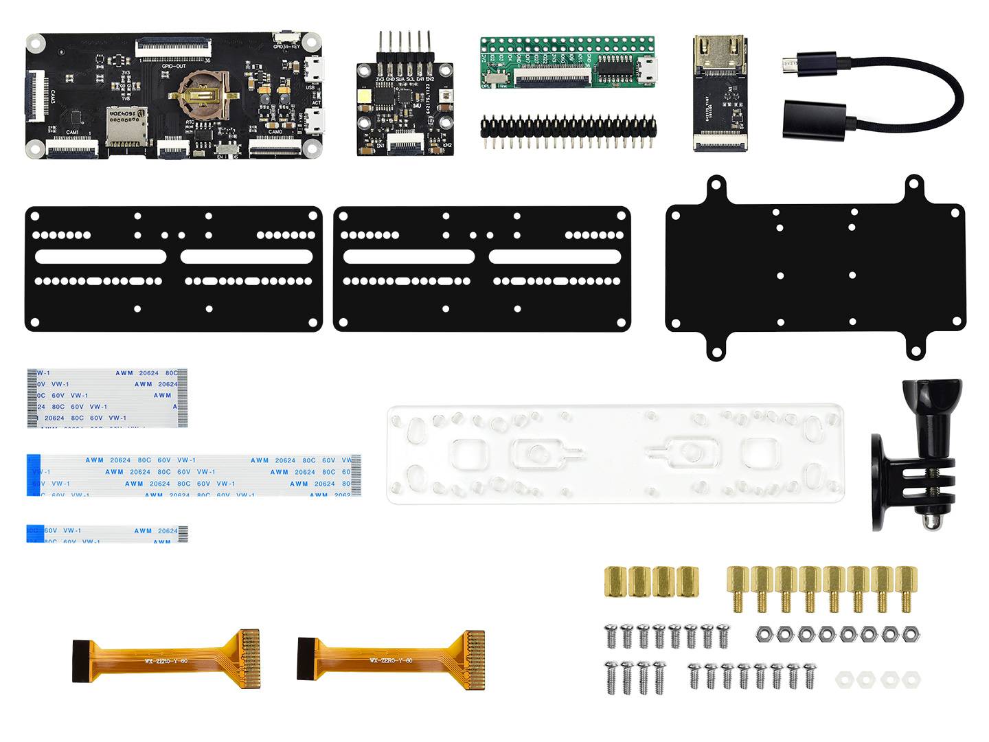 WaveShare Binocular Stereo Vision Expansion Board For Raspberry Pi Compute Module, Small Size