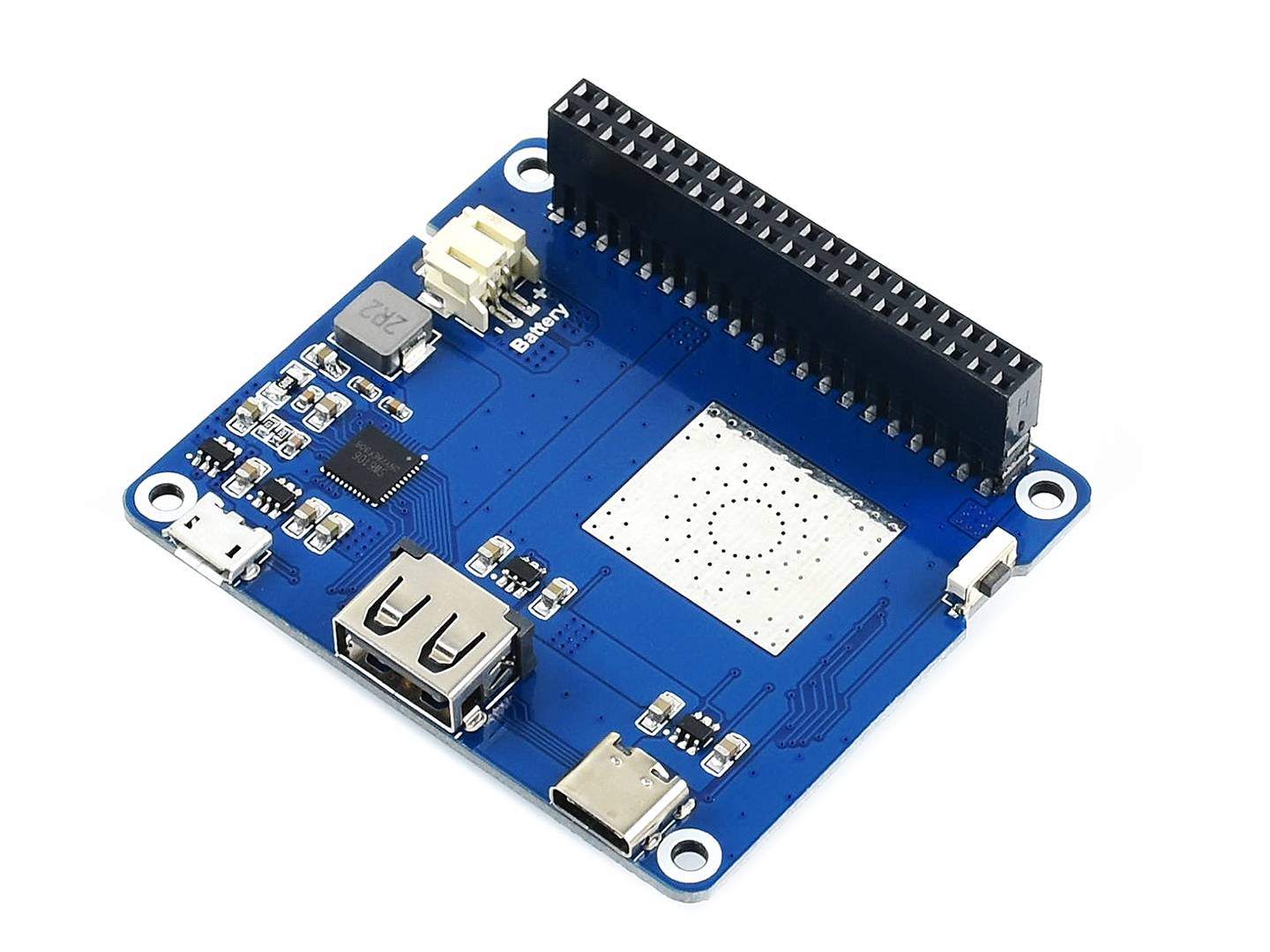 WaveShare Li-polymer Battery HAT for Raspberry Pi 3000mAh Akku
