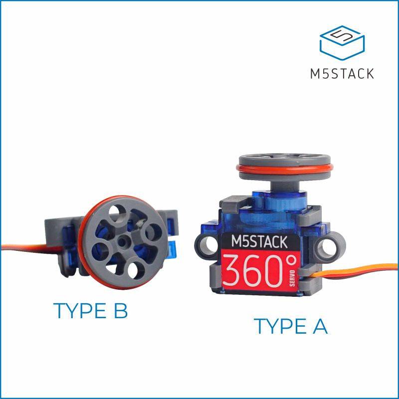 M5Stack Servo Kit 360° Fixed Bracket for Arduino UIFlow A076-C