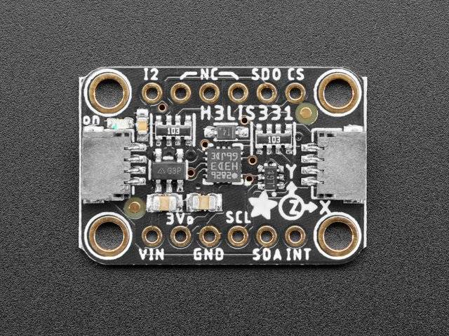 Adafruit H3LIS331 Ultra High Range Triple-Axis Accelerometer 4627
