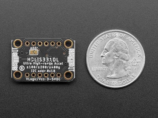 Adafruit H3LIS331 Ultra High Range Triple-Axis Accelerometer 4627