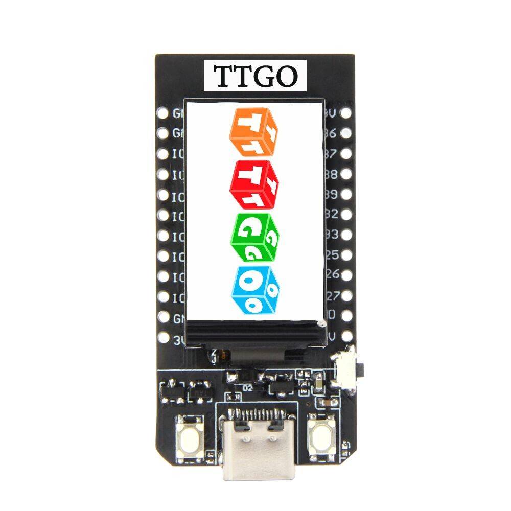 TTGO ESP32 WiFi and Bluetooth Module Development Board 1.14 Inch T-Display Typ-C