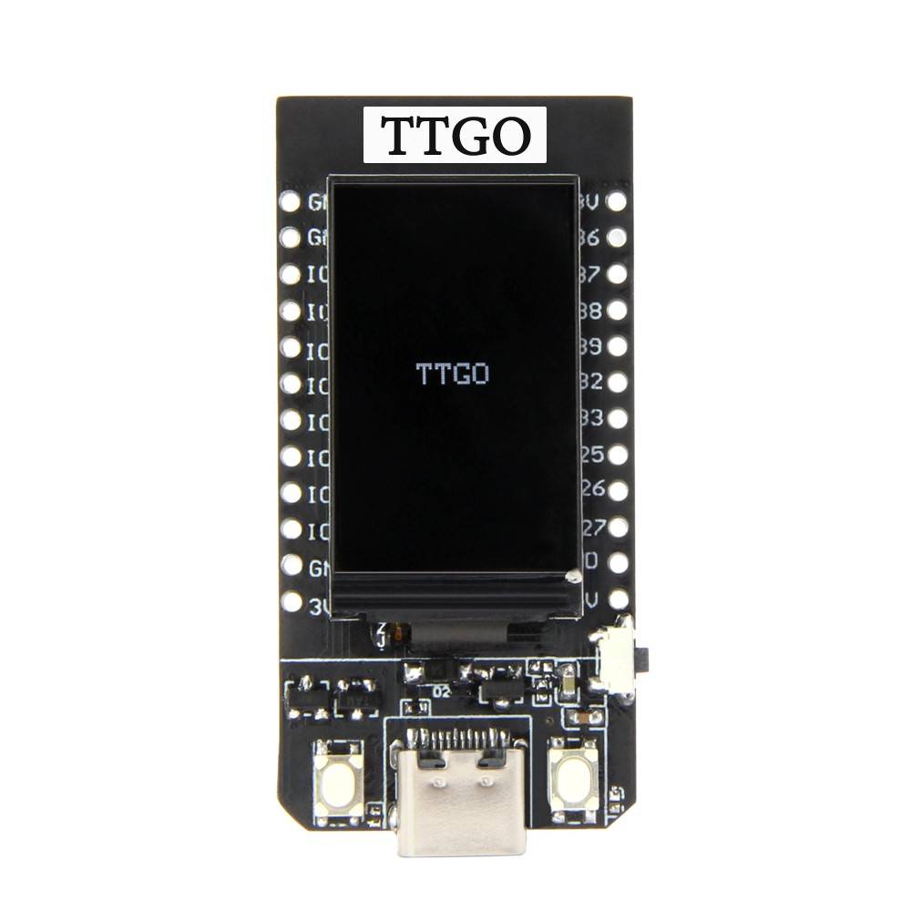 TTGO ESP32 WiFi and Bluetooth Module Development Board 1.14 Inch T-Display Typ-C