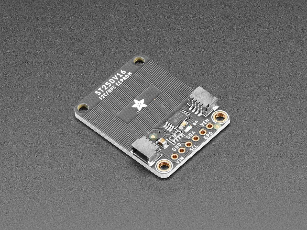 Adafruit ST25DV16K I2C RFID EEPROM Breakout - STEMMA QT / Qwiic 4701