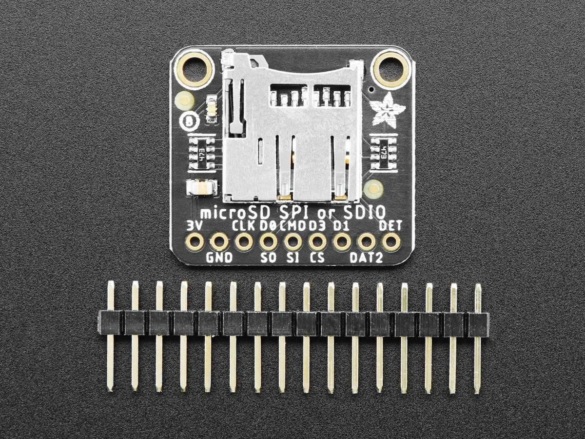 Adafruit Micro SD SPI or SDIO Card Breakout Board - 3V ONLY! 4682