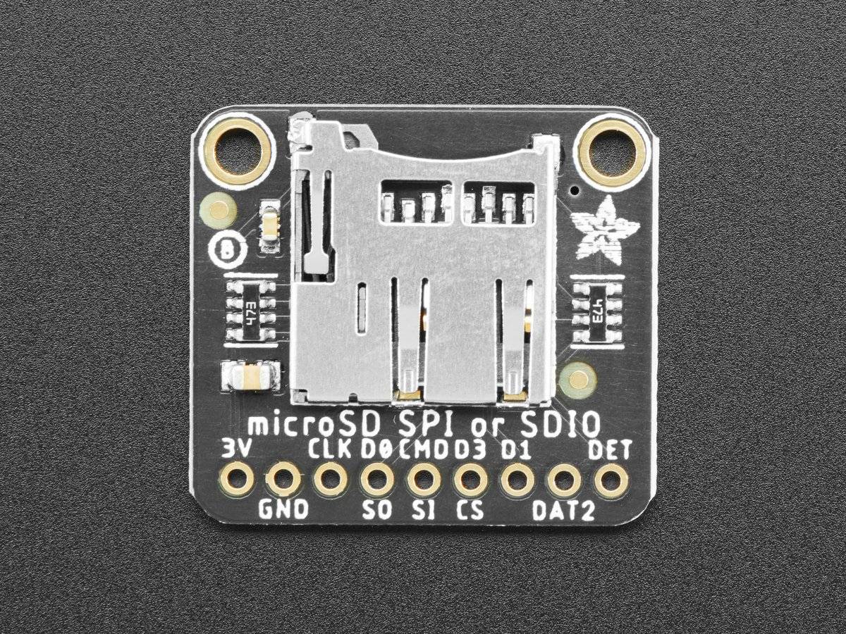 Adafruit Micro SD SPI or SDIO Card Breakout Board - 3V ONLY! 4682
