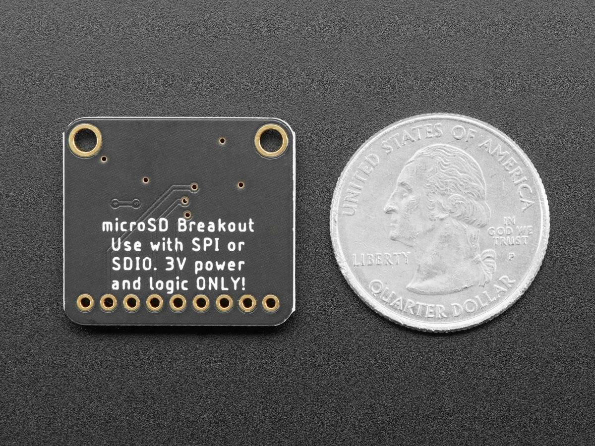 Adafruit Micro SD SPI or SDIO Card Breakout Board - 3V ONLY! 4682