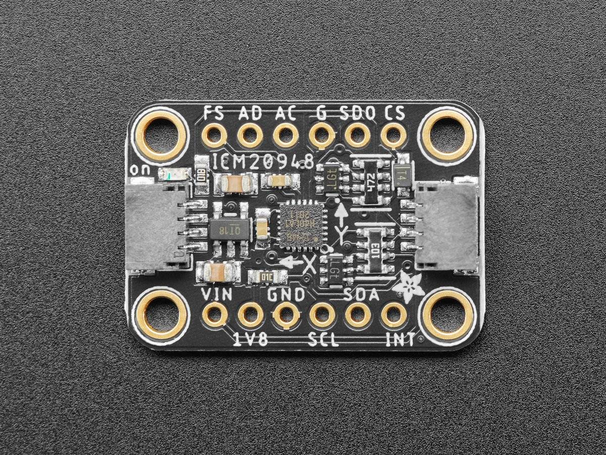 Adafruit TDK InvenSense 9-DoF IMU (ICM-20948) MPU-9250 Upgrade