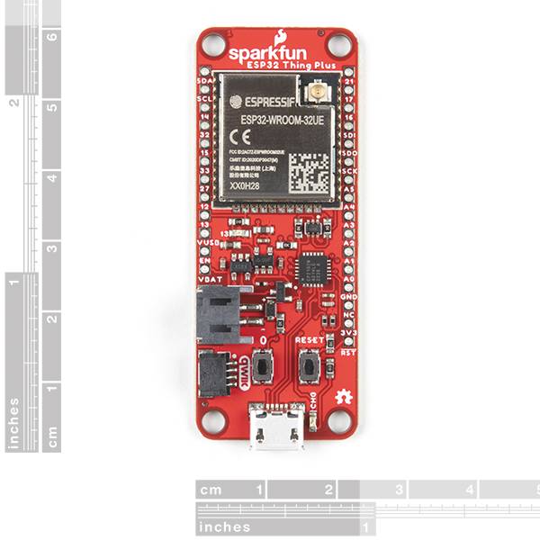 SparkFun Thing Plus - ESP32 WROOM (U.FL) for ESP32 IoT Arduino IDE Compatible WRL-17381