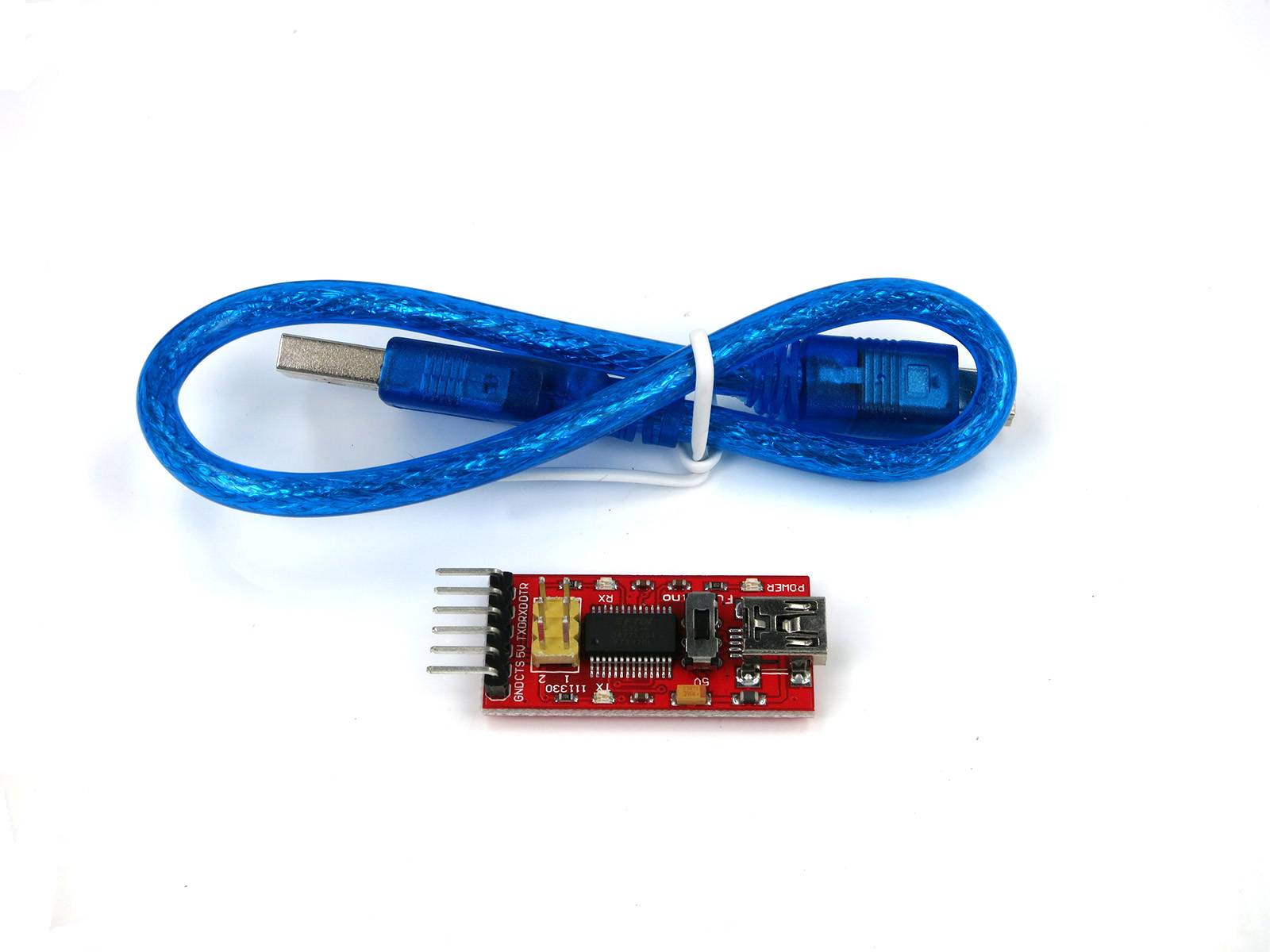 3.3V 5V Basic Programmer Downloader USB to TTL FTDI FT232RL for Arduino