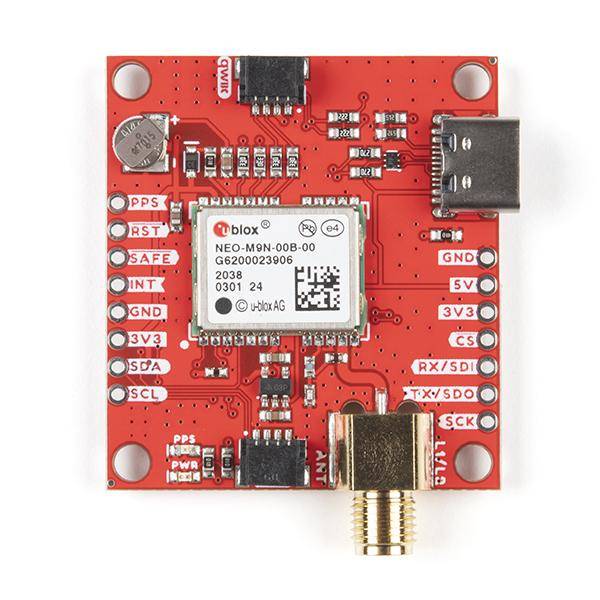 SparkFun Qwiic - GPS Breakout, NEO-M9N, SMA
