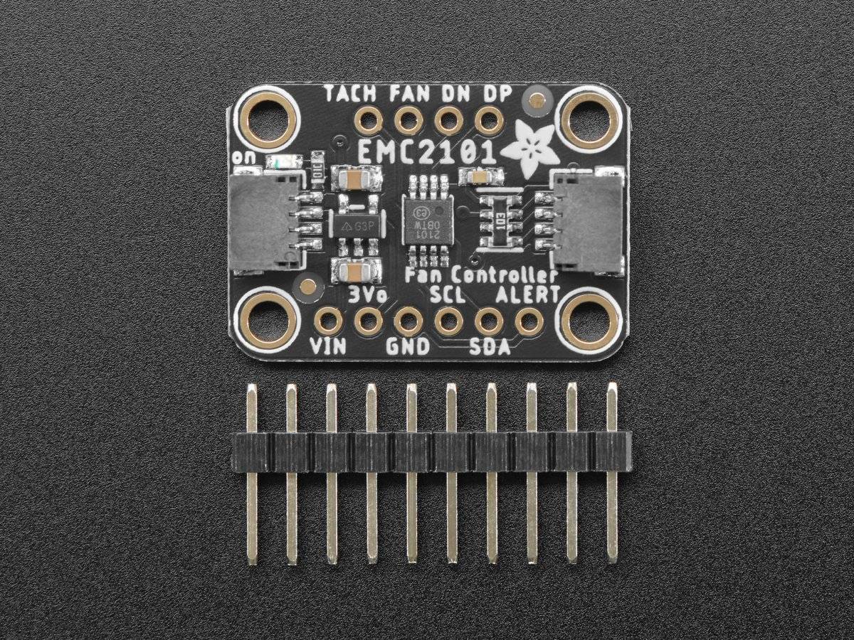 Adafruit EMC2101 I2C PC Fan Controller and Temperature Sensor 4808