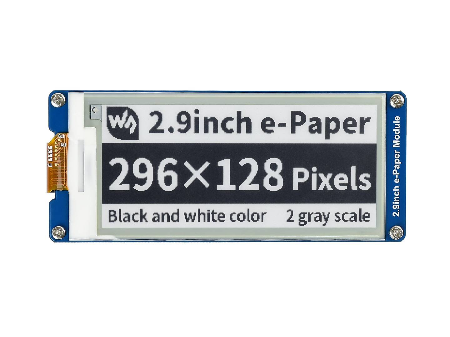Waveshare 2,9 inch 296x128 E-Ink E-Paper Display Modul SPI für Raspberry Pi Arduino
