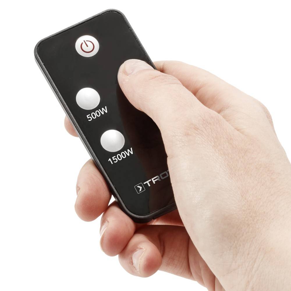 TROTEC Design-Deckenheizstrahler IR 1500 SC mit 1.500 W Heizleistung Infrarotheizstrahler Terrassenheizstrahler Spritzwassergeschützt