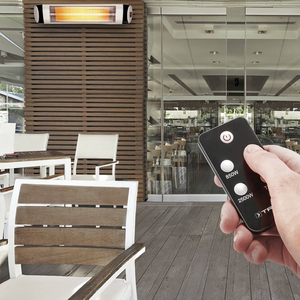 TROTEC Infrarot Heizstrahler IR 2570 S mit 2.500 W Heizleistung Infrarotheizer Terrassenheizstrahler