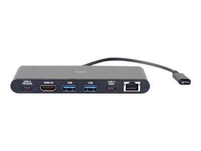 C2G USB-C Docking Station with 4K HDMI, Ethernet, USB and Power Delivery