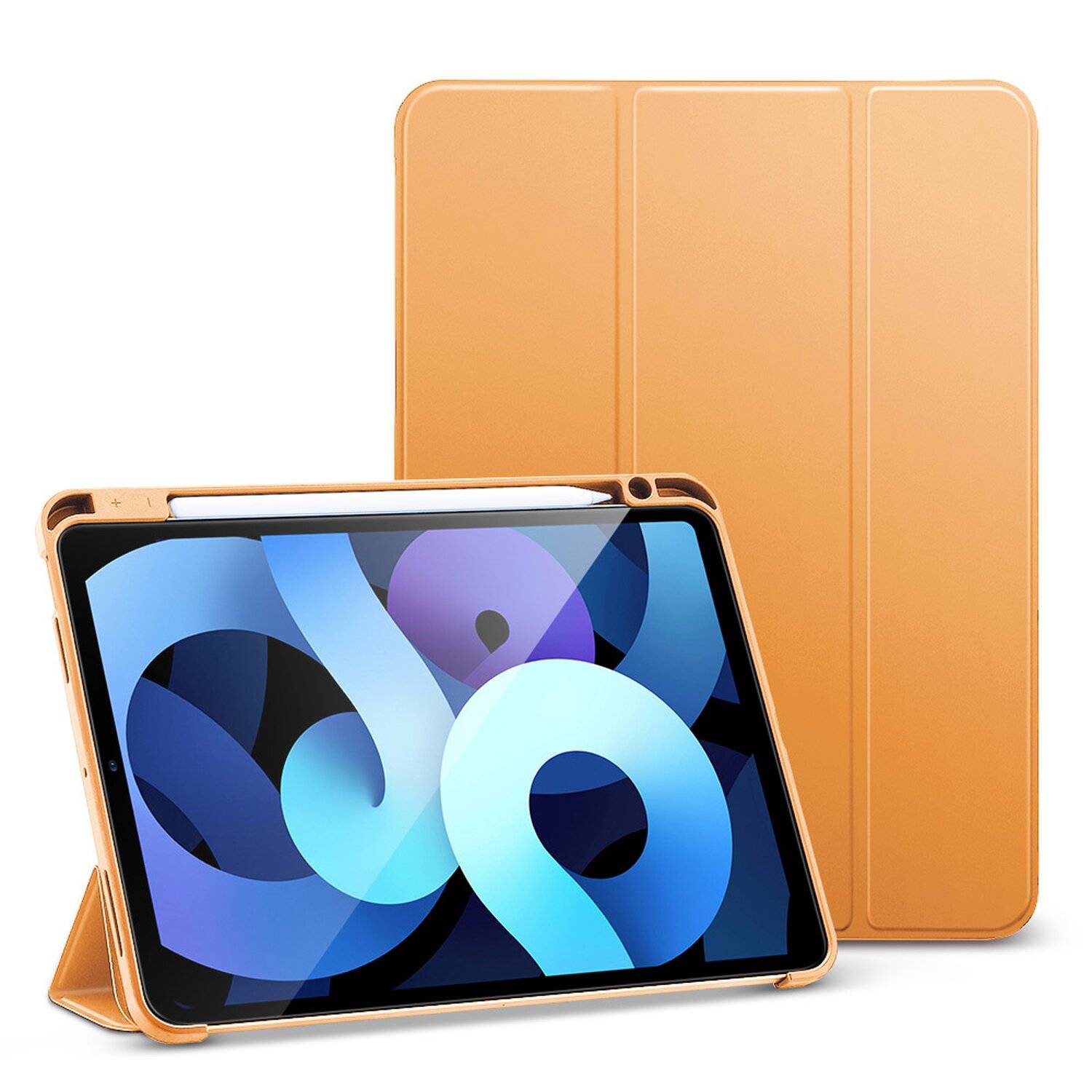 ESR Tablet Hülle Tasche für iPad Air 4 10,9" ( 2020 ) Etui Faltbar Smart Sleep Funktion Schutzhülle Papaya