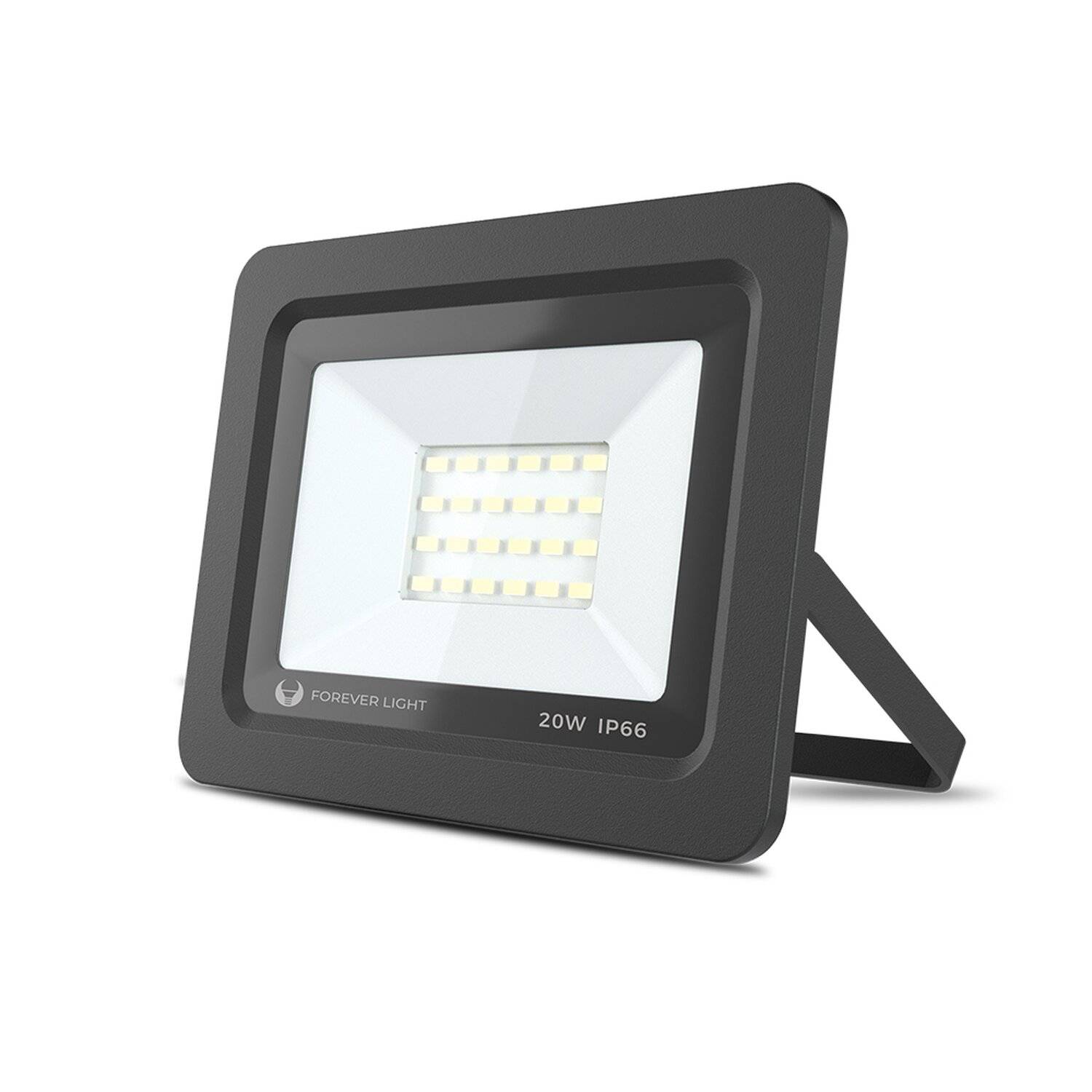 Flutlicht LED PROXIM ll IP66 Wasserdicht Strahler Fluter 20W Ersetzt 105W Kaltweiß (6000K) 1600LM Spotlight Außenstrahler Wandstrahler