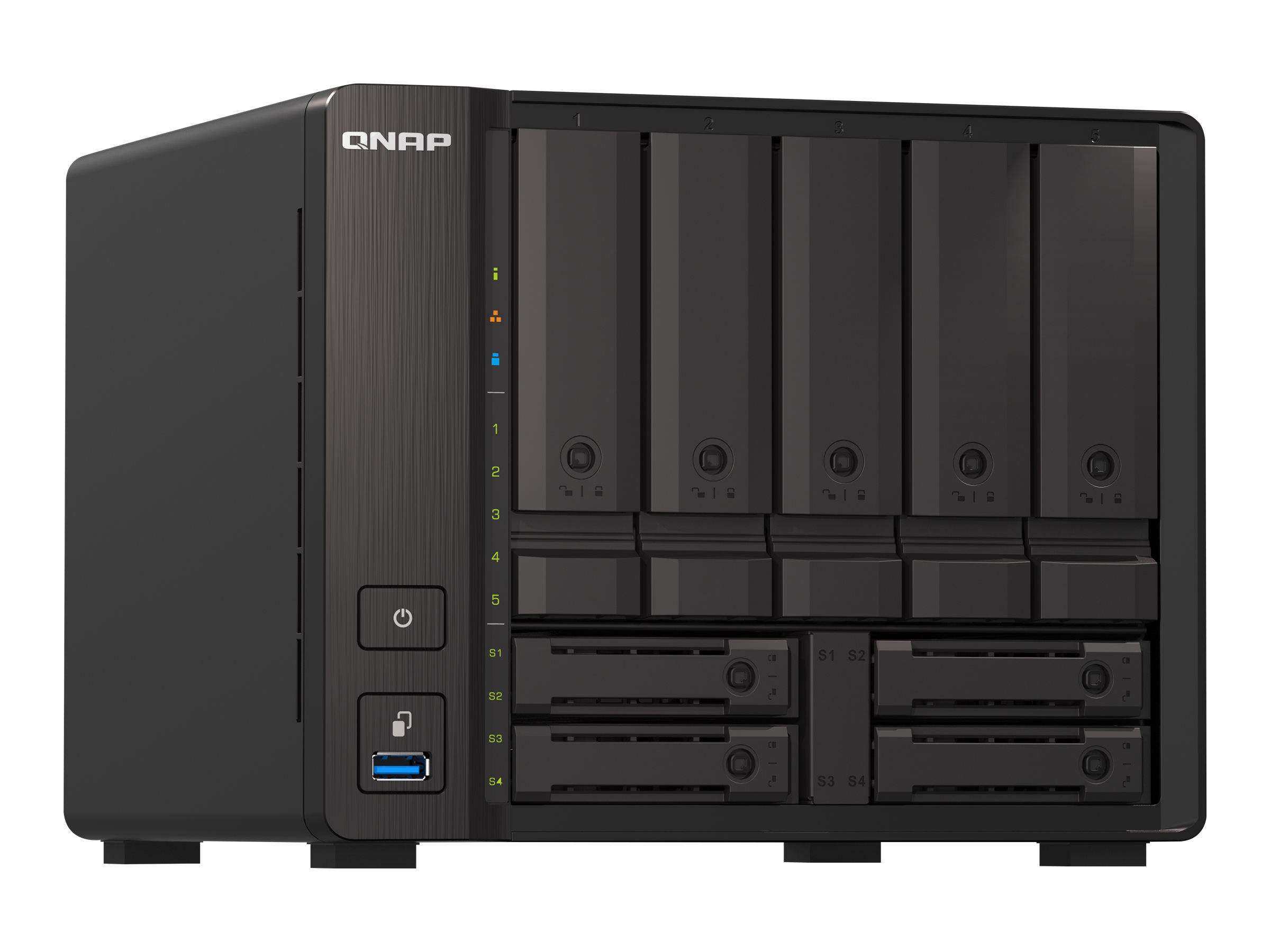 QNAP TS-H973AX-32G - NAS-Server - 9 Schächte
