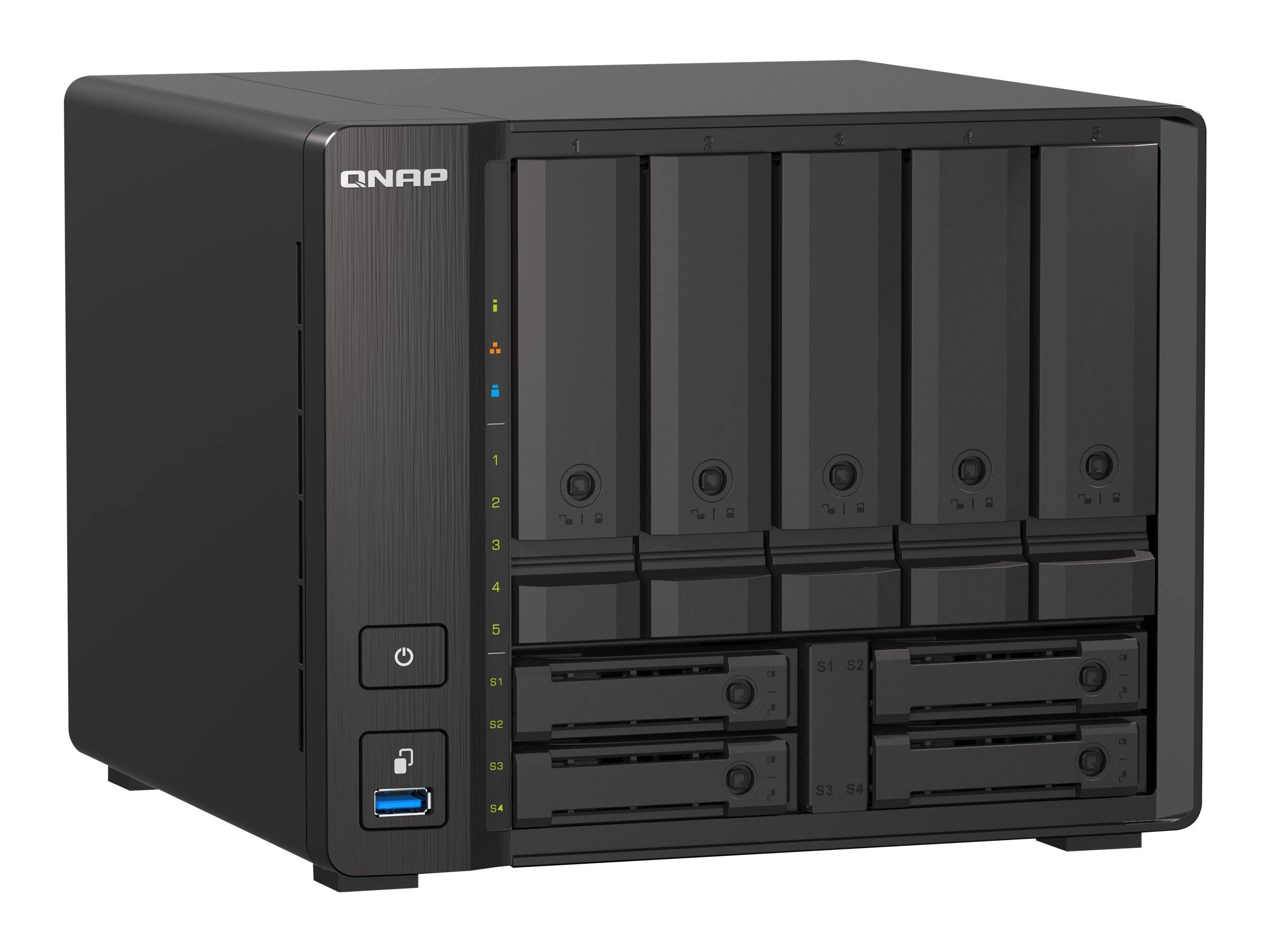 QNAP TS-H973AX-32G - NAS-Server - 9 Schächte