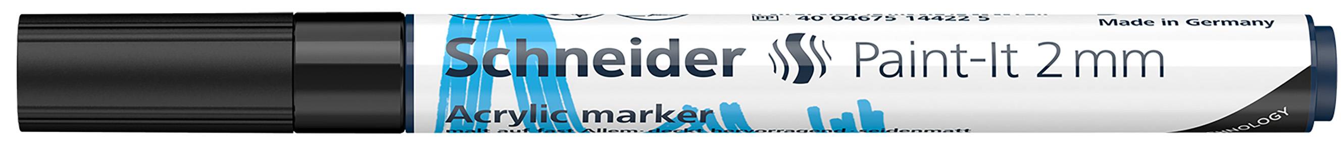 Acrylmarker Paint-It 310 2mm schwarz