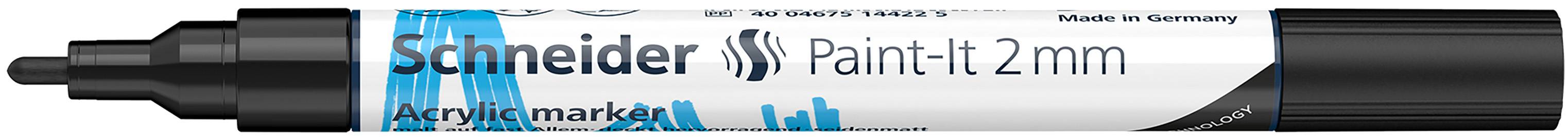 Acrylmarker Paint-It 310 2mm schwarz