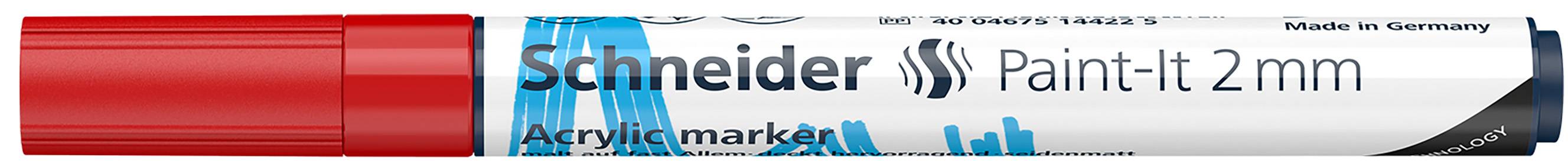 Acrylmarker Paint-It 310 2mm rot