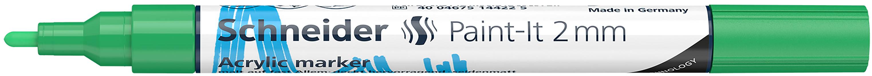 Acrylmarker Paint-It 310 2mm grün