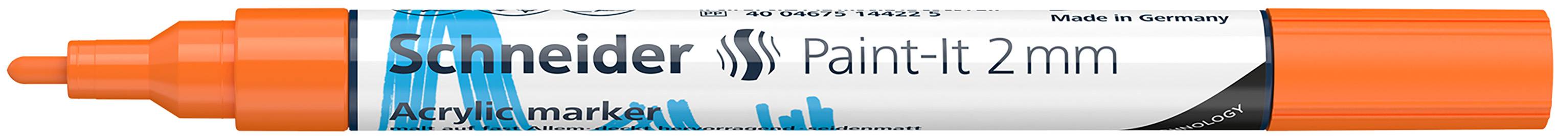Acrylmarker Paint-It 310 2mm orange