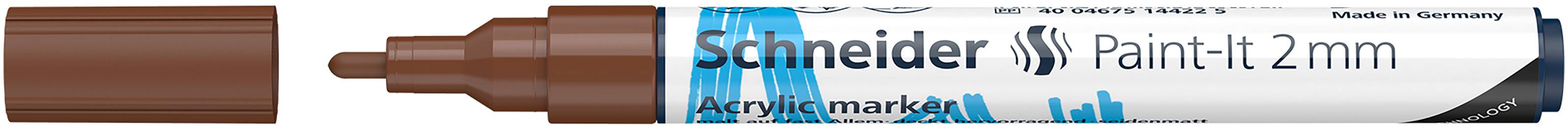 Acrylmarker Paint-It 310 2mm braun